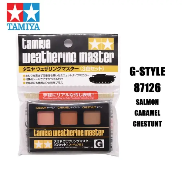 TAMIYA Weathering Master 3-Color Set Model Kit Effect - Image 9