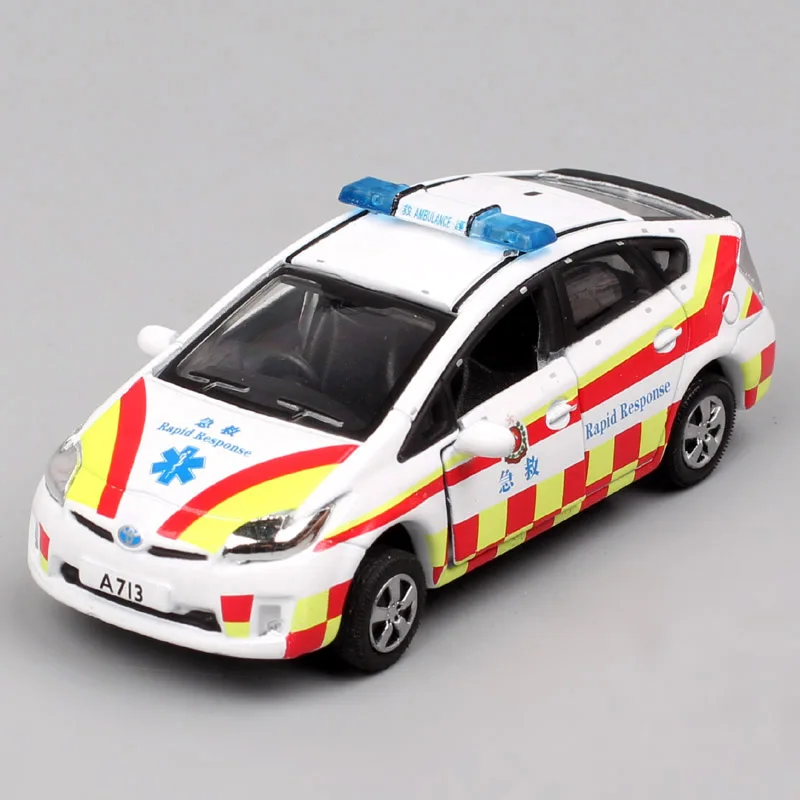 Tiny 1/64 Hong Kong Police Toyota Prius Diecast Car 6 Tiny 1/64 Hong Kong Police Toyota Prius Diecast Car - Image 6