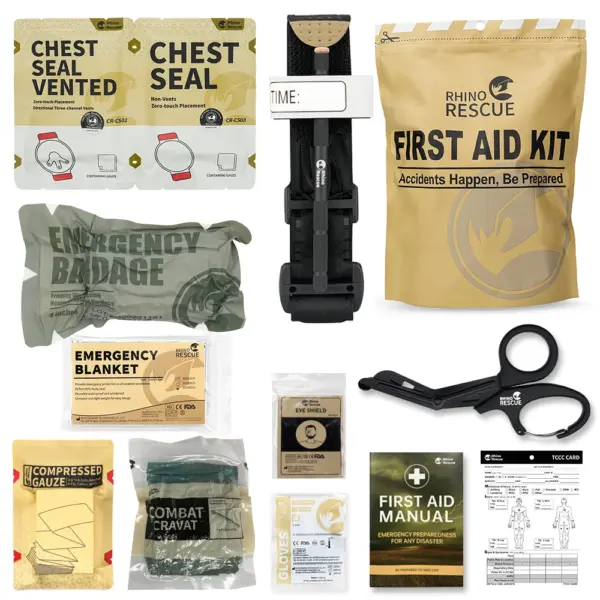 Rhino Rescue Trauma Kit for Emergency Care - Image 9