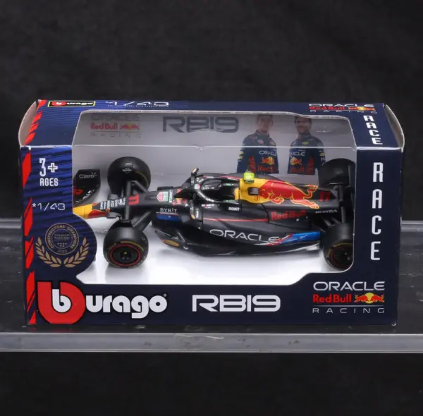 Bburago 1:43 Red Bull RB19 Austin GP Diecast Model - Image 8