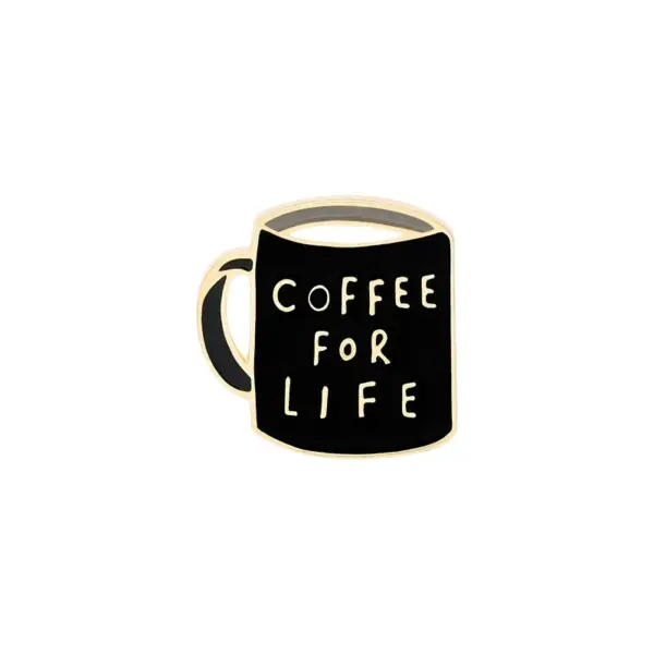 Book and Coffee Enamel Pins Collection for Book Lovers - Image 8