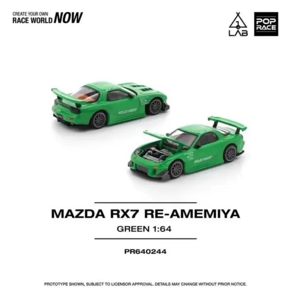 Limited Edition Skyline GT-R V8 & RX-7 Diecast Model - Image 4