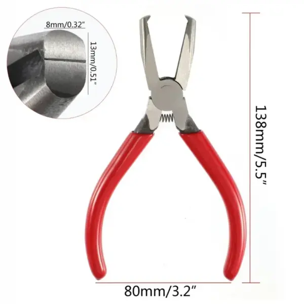 Guitar Fret Pliers with Measurement Gauge - Image 3