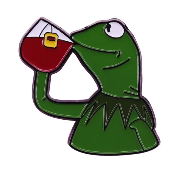 Pepe The Frog Meme Enamel Pin Badge for Bags - Image 35