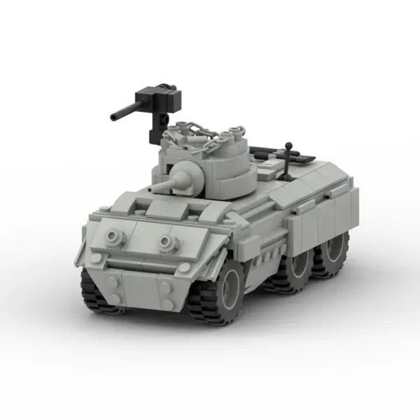 WW2 Military Truck Building Block Model - Image 4