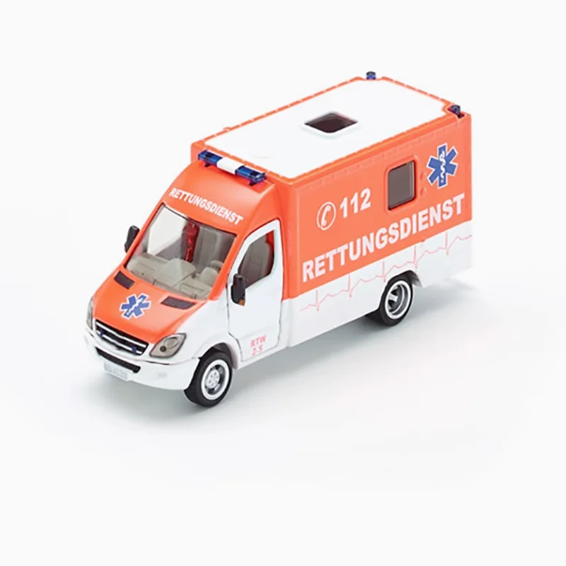Siku Diecast Ambulance 1:50 Alloy Model Vehicle 2 Siku Diecast Ambulance 1:50 Alloy Model Vehicle - Image 2