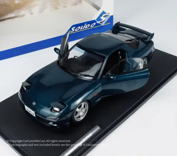 SOLIDO 1/18 RX7 FD RS Alloy Model Car - Image 8