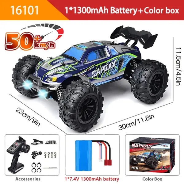 1:16 High Speed 4WD RC Car 70KM/H Drift - Image 12