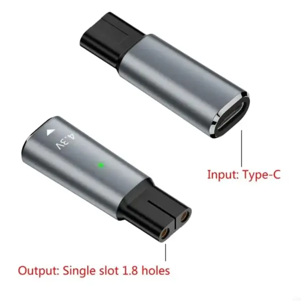 Dual Output USB Type C to 2 Pin Adapter Set - Image 13