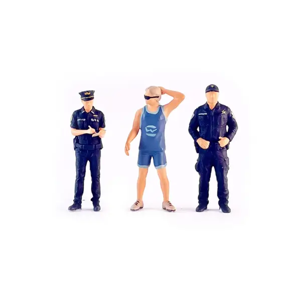 1:64 Scale Mini Figures Set of Three Dolls - Image 5