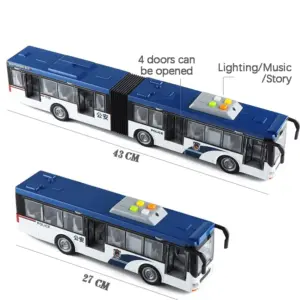 Large Die-Cast Articulated Bus Model for Kids 16 S5f6767472e0a47df9ae1caa90928bbd7c 1