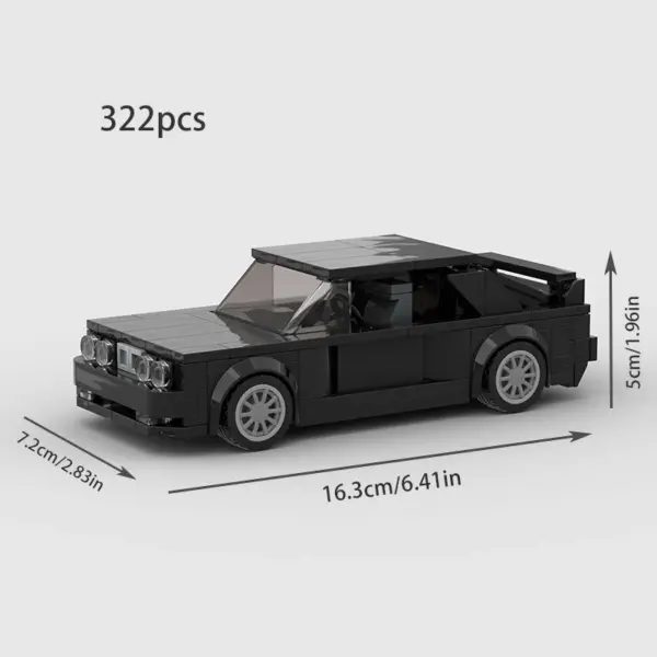 Stylized Building Block Toy Car - Image 67