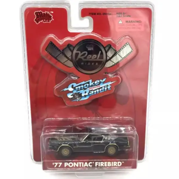 Malibu 1:64 Pontiac Firebird Delorean Diecast Model - Image 9