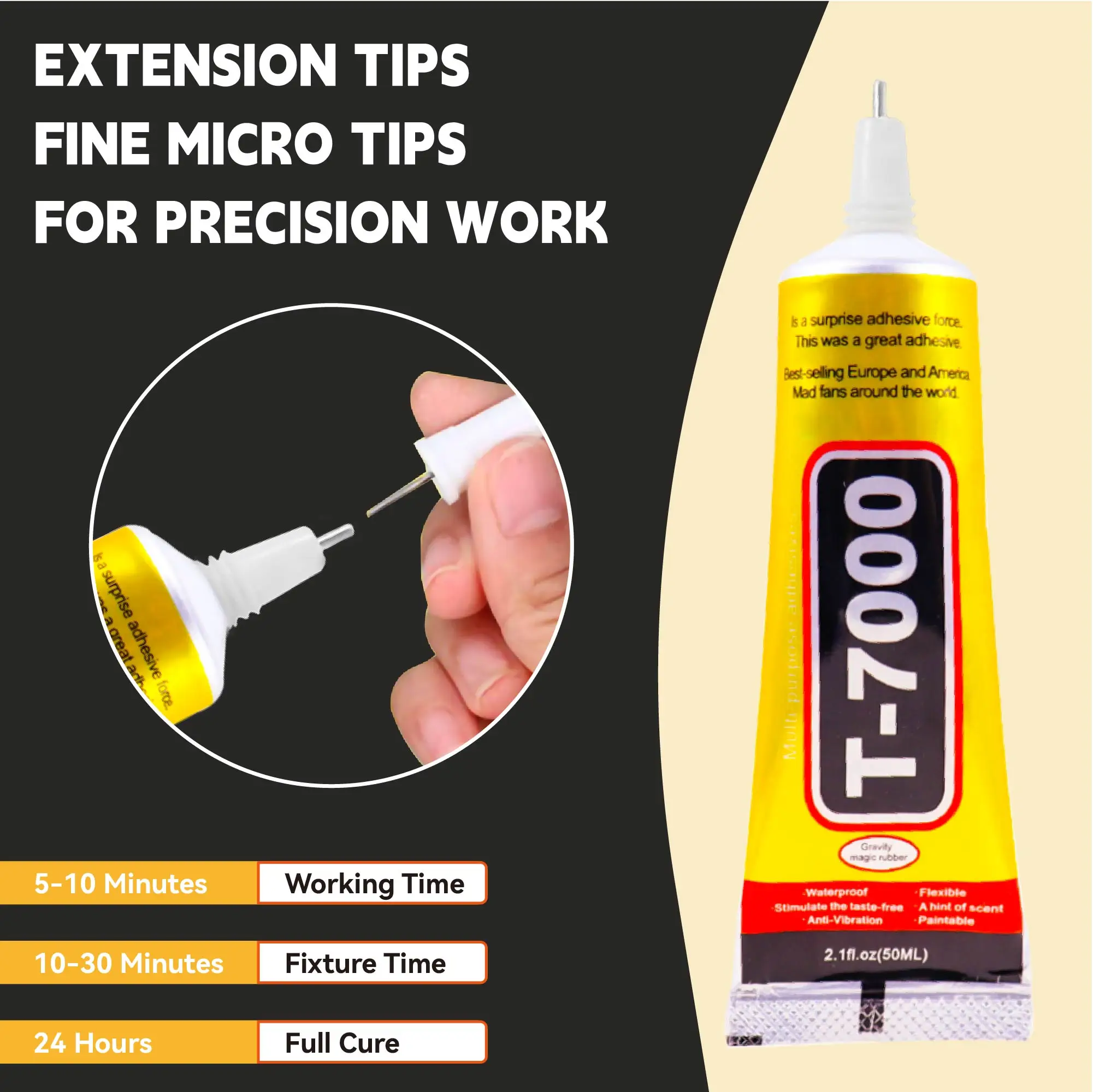 B7000 Contact Adhesive for Phone Repair 15ML 4 B7000 Contact Adhesive for Phone Repair 15ML - Image 4