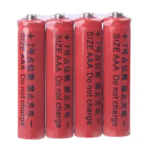 4-Pack AA AAA Dummy Battery Placeholder Cylinders 25 S600b5dc9d6a24a6a8ccdb5194629e66df