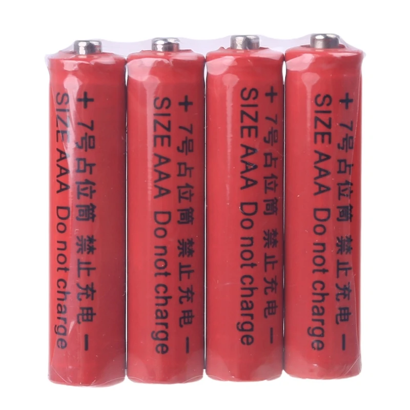 4-Pack AA AAA Dummy Battery Placeholder Cylinders 12 4-Pack AA AAA Dummy Battery Placeholder Cylinders - Image 12