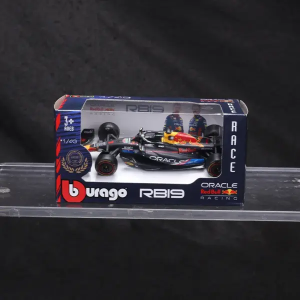 Bburago 1:43 Red Bull RB19 Austin GP Diecast Model - Image 6