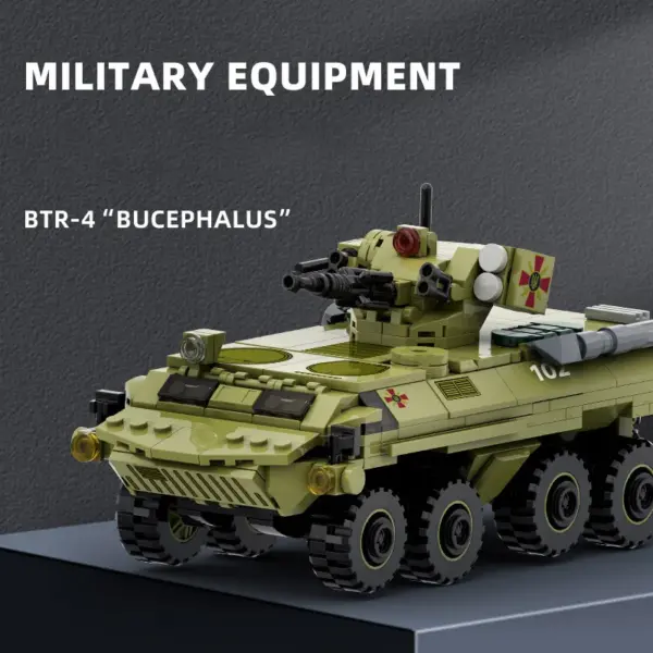 Military Armored Vehicle Building Blocks Set - Image 7