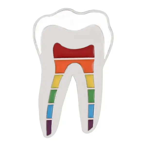 Rainbow Heart Shape Pride Lapel Pin - Image 12