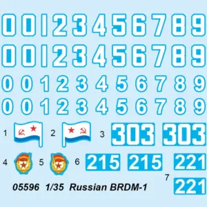 Russian BRDM-1 Scout Vehicle Model Kit 1:35 27 S60570d21e4d94dd9b692b35007f4e55bY