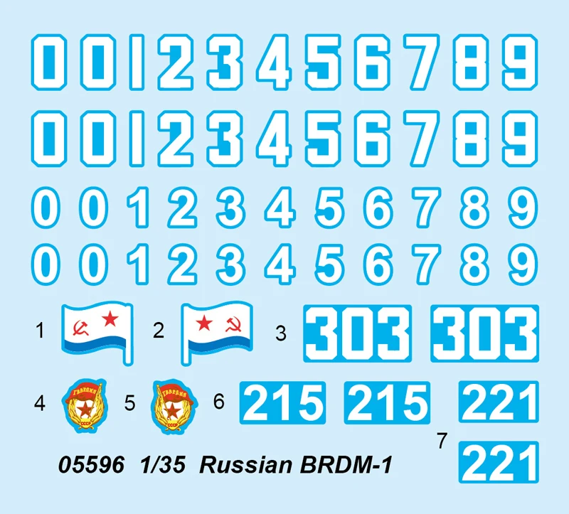 Russian BRDM-1 Scout Vehicle Model Kit 1:35 7 Russian BRDM-1 Scout Vehicle Model Kit 1:35 - Image 7