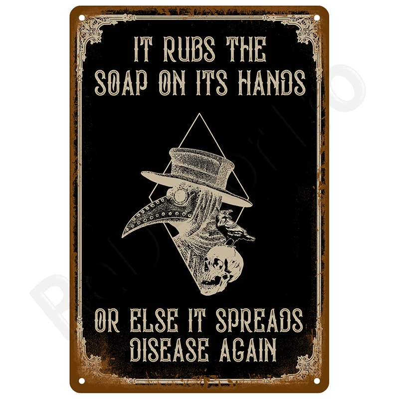 Retro Metal Wall Art Sign 20 x 30cm 25 Retro Metal Wall Art Sign 20 x 30cm - Image 25