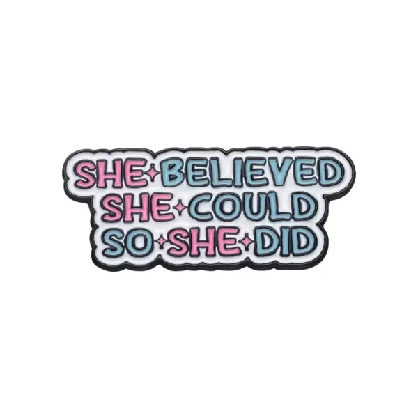 Feminist Enamel Pin Custom Girl Power Brooch - Image 16