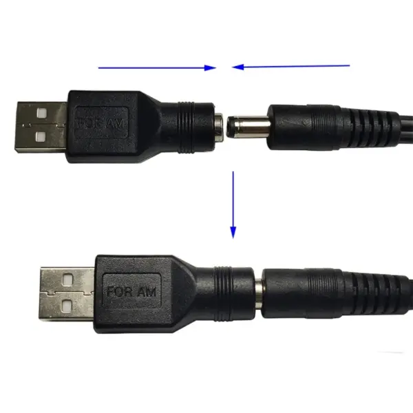 USB to DC 5.5x2.1mm Power Adapter Connector - Image 5