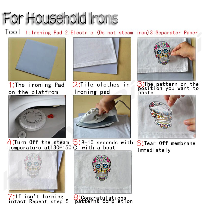 2Pcs Iron-On Fusible Clothing Patches 6 2Pcs Iron-On Fusible Clothing Patches - Image 6