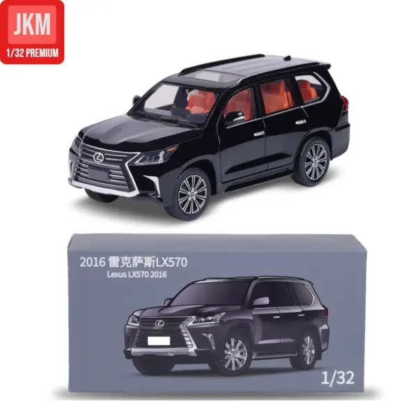 Lexus LX570 LX600 1:32 Diecast SUV Toy Model - Image 7