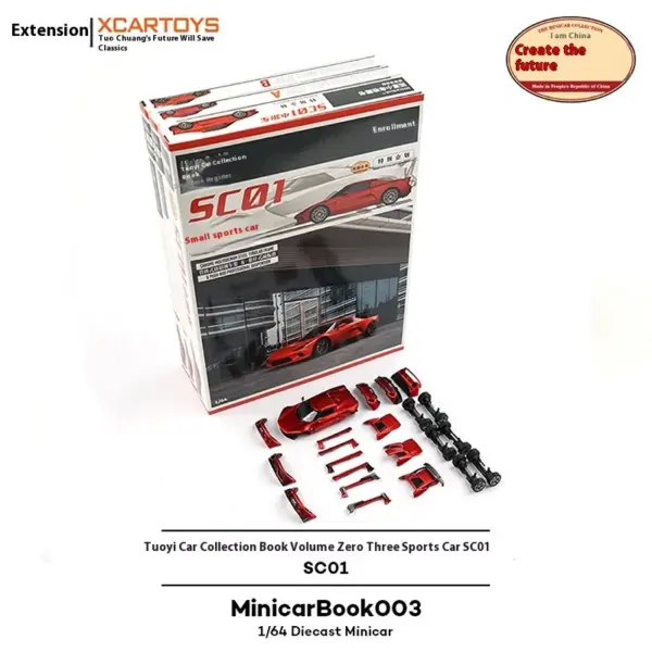 MiniCarBook 003 Alloy Car Set - 3 Diecast Models - Image 5