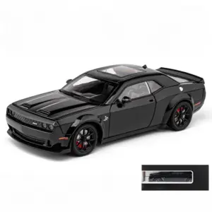 1:24 Dodge Challenger SRT Hellcat Diecast Model 47 S611f67096ef94c22bac195ef0da7a698m
