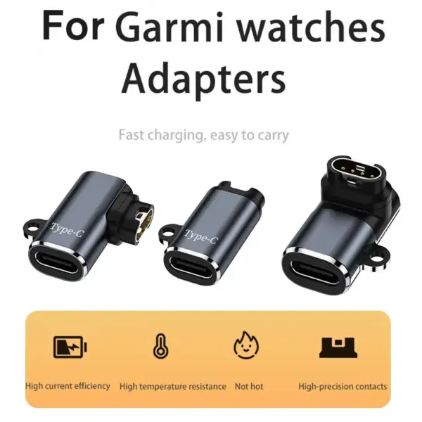 Type C Charger Adapter for Garmin Fenix Series - Image 3
