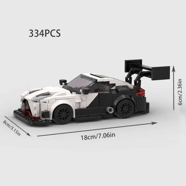 Stylized Building Block Toy Car - Image 72