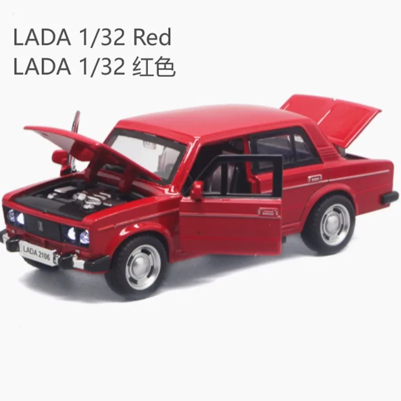 Diecast 1/32 Russian Lada 2106 Taxi Model 12 Diecast 1/32 Russian Lada 2106 Taxi Model - Image 12