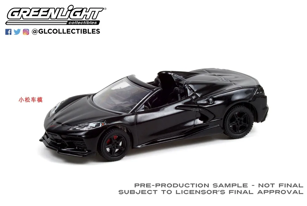 1:64 Diecast Chevrolet Corvette C8 Convertible 2 1:64 Diecast Chevrolet Corvette C8 Convertible - Image 2