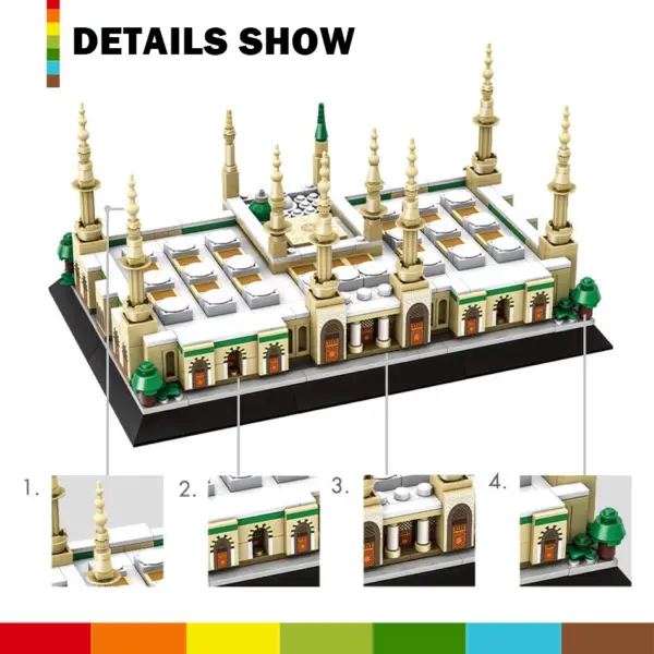 Prophet Mosque Building Block Model Kit - Image 3