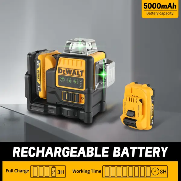 Dewalt DW089LG 12 Lines 360 Degree Laser Level - Image 2