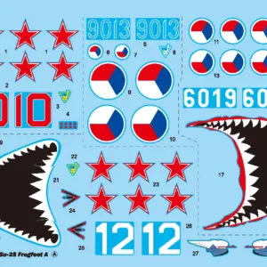 Trumpeter 1/32 Su-25 Frogfoot Attack Aircraft Kit 29 S624c945e321e4cc49206c026c182e385i