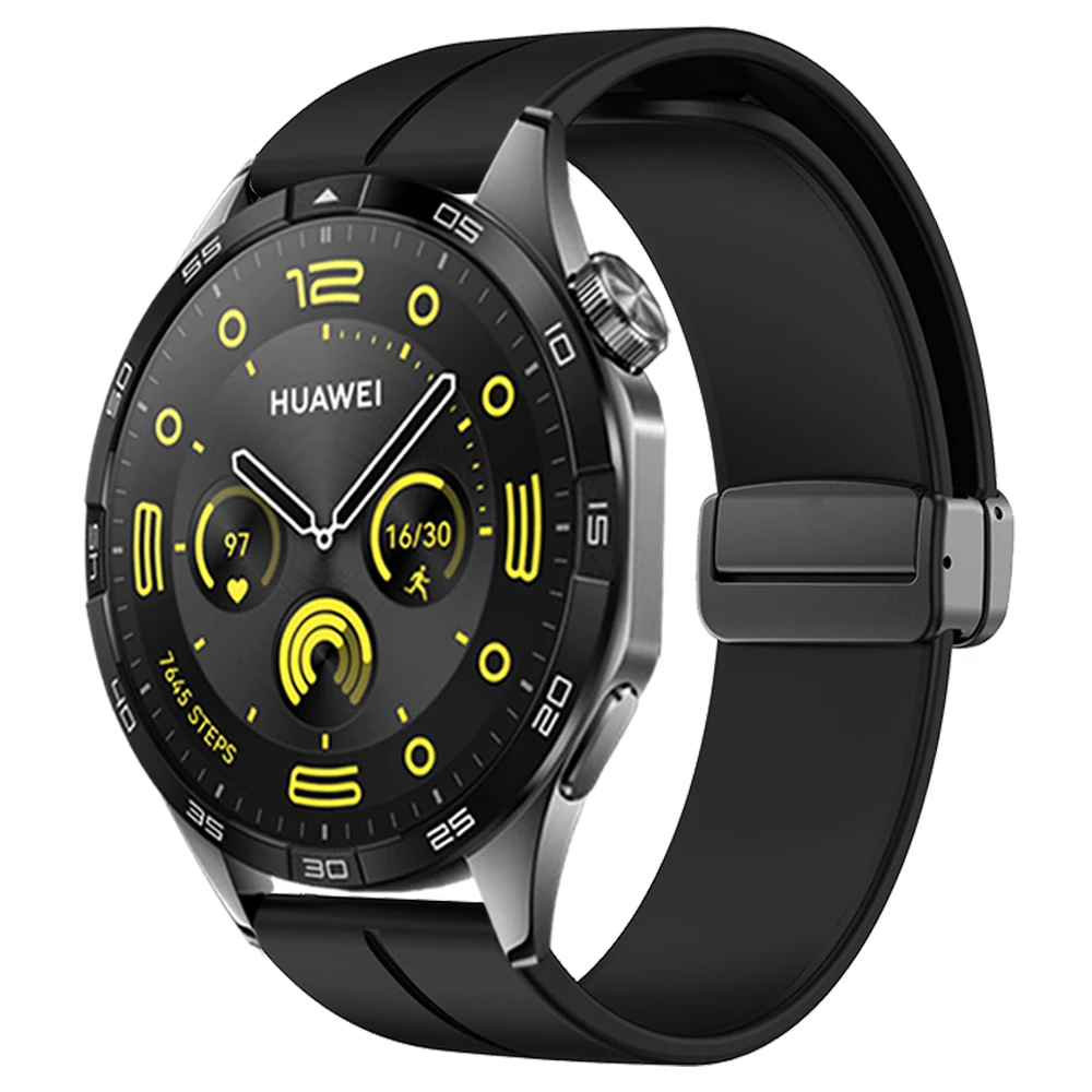 Magnetic Silicone Strap for Huawei Watch 4 Pro 2 Magnetic Silicone Strap for Huawei Watch 4 Pro - Image 2