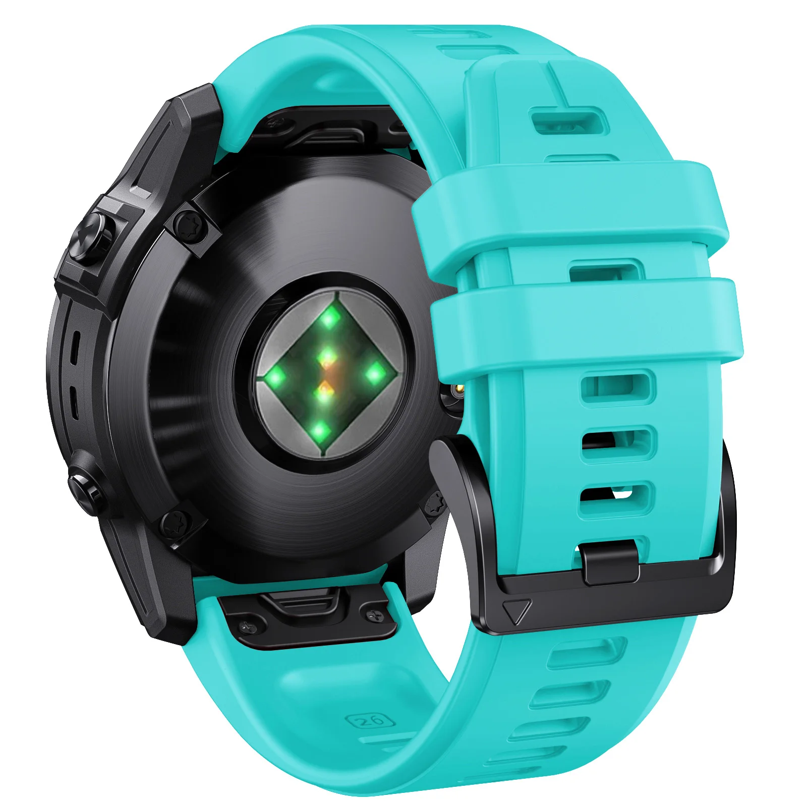 Garmin Fenix 6/7 Pro QuickFit Silicone Strap 23 Garmin Fenix 6/7 Pro QuickFit Silicone Strap - Image 23