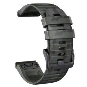 Sports Camouflage Silicone Strap for Garmin Fenix 7 16 S62f76dceb03f40acb7b0029dbb91dfb5j