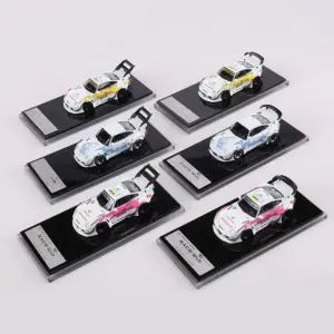 Porsche RWB993 Night Light 1:64 Diecast Car 13 S633539d390d4479887d82a43ad33c8906