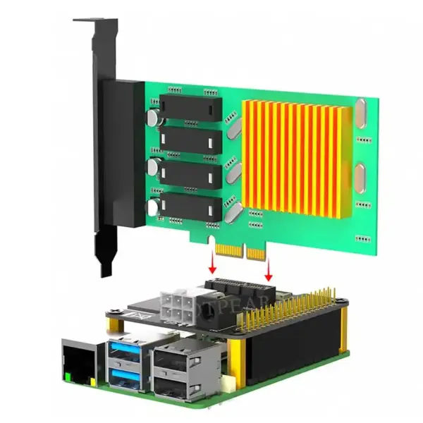 Raspberry Pi 5 PCIe Extension Board Adapter - Image 6