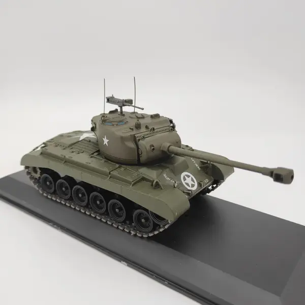 T-34/85 Soviet Tank Model on Base - Image 4