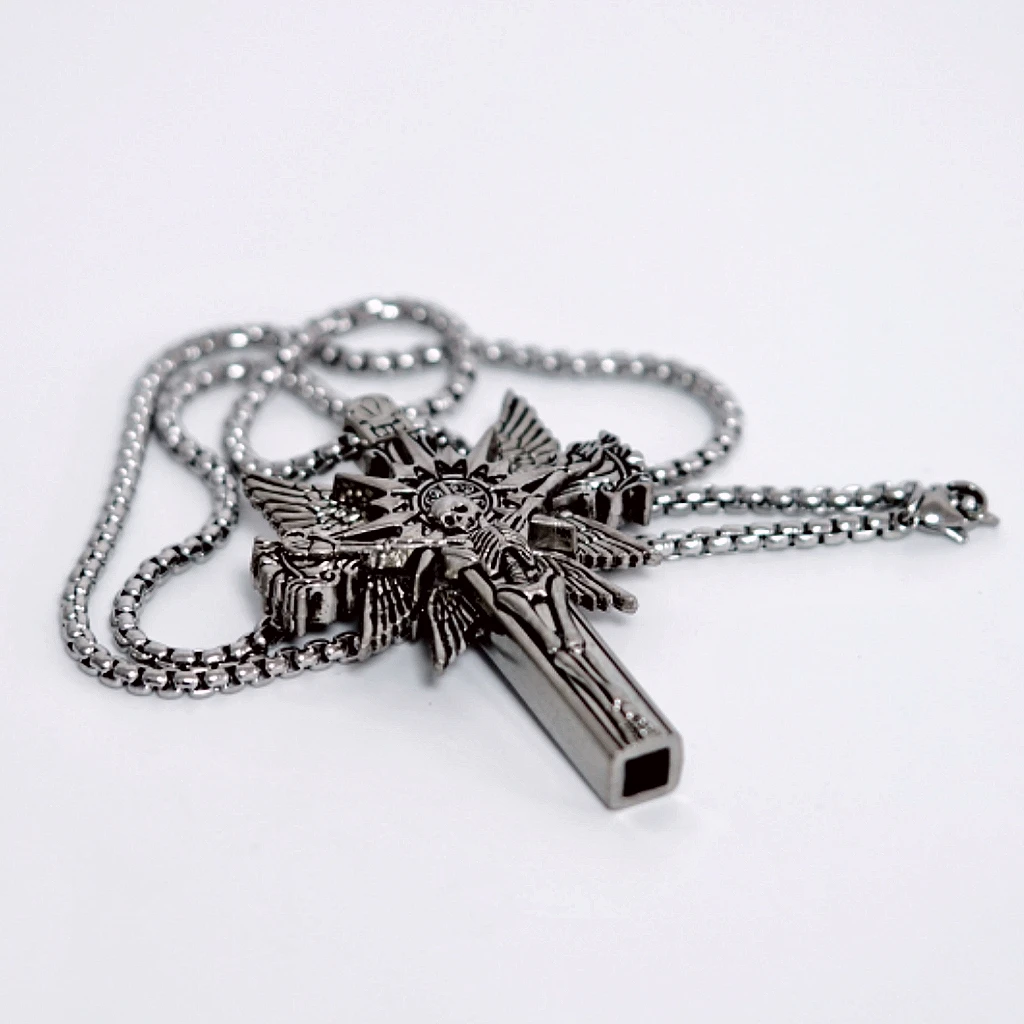Long Chain Drum Tuning Key Necklace 2 Long Chain Drum Tuning Key Necklace - Image 2