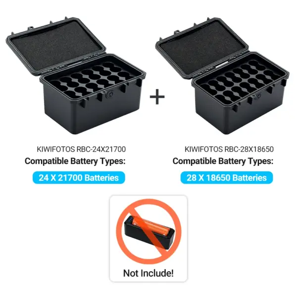 Waterproof Battery Storage Case with Tester - Image 12
