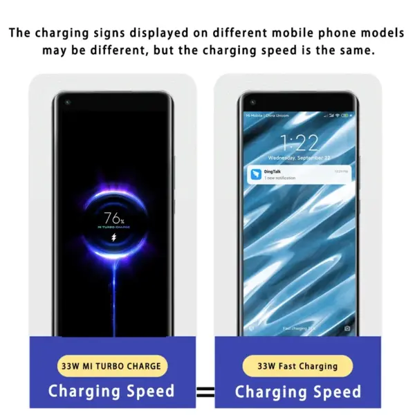 Xiaomi 33W Turbo Fast Charger and Type C Cable - Image 3