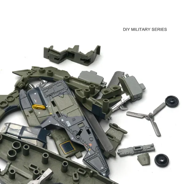 1/72 M1A2 US Army Tank & Leopard 2A7 Model Kit - Image 3