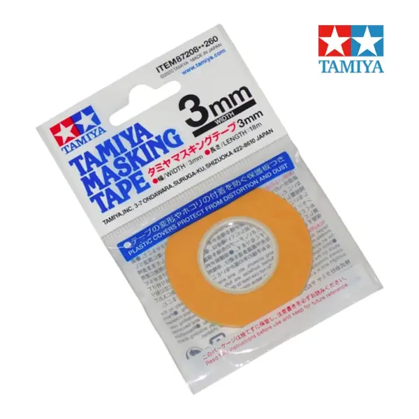 TAMIYA Masking Tape Set 3 Rolls for Models - Image 5
